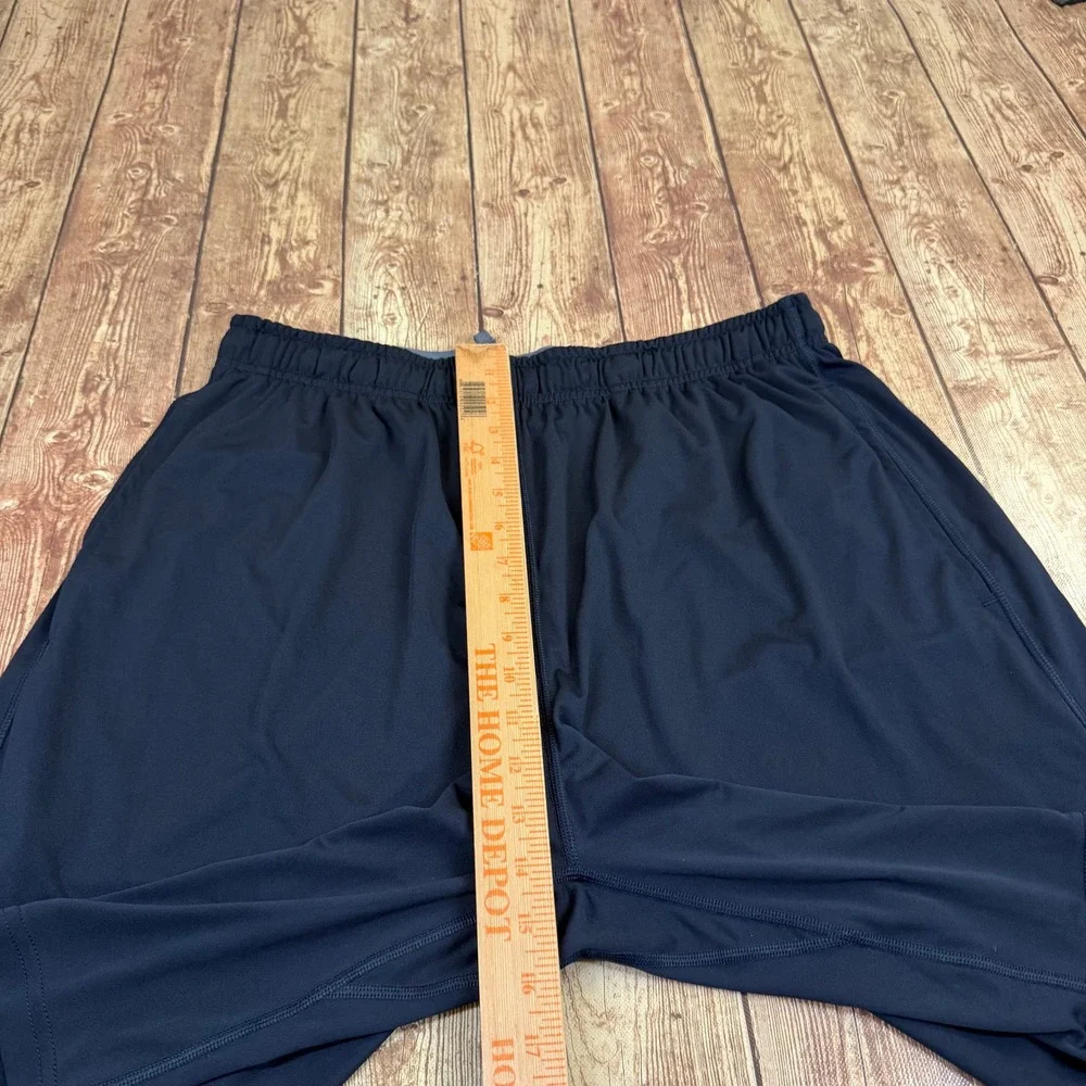 Nike Dri Fit Athletic Shorts Mens Extra Large Navy Pockets Performance
